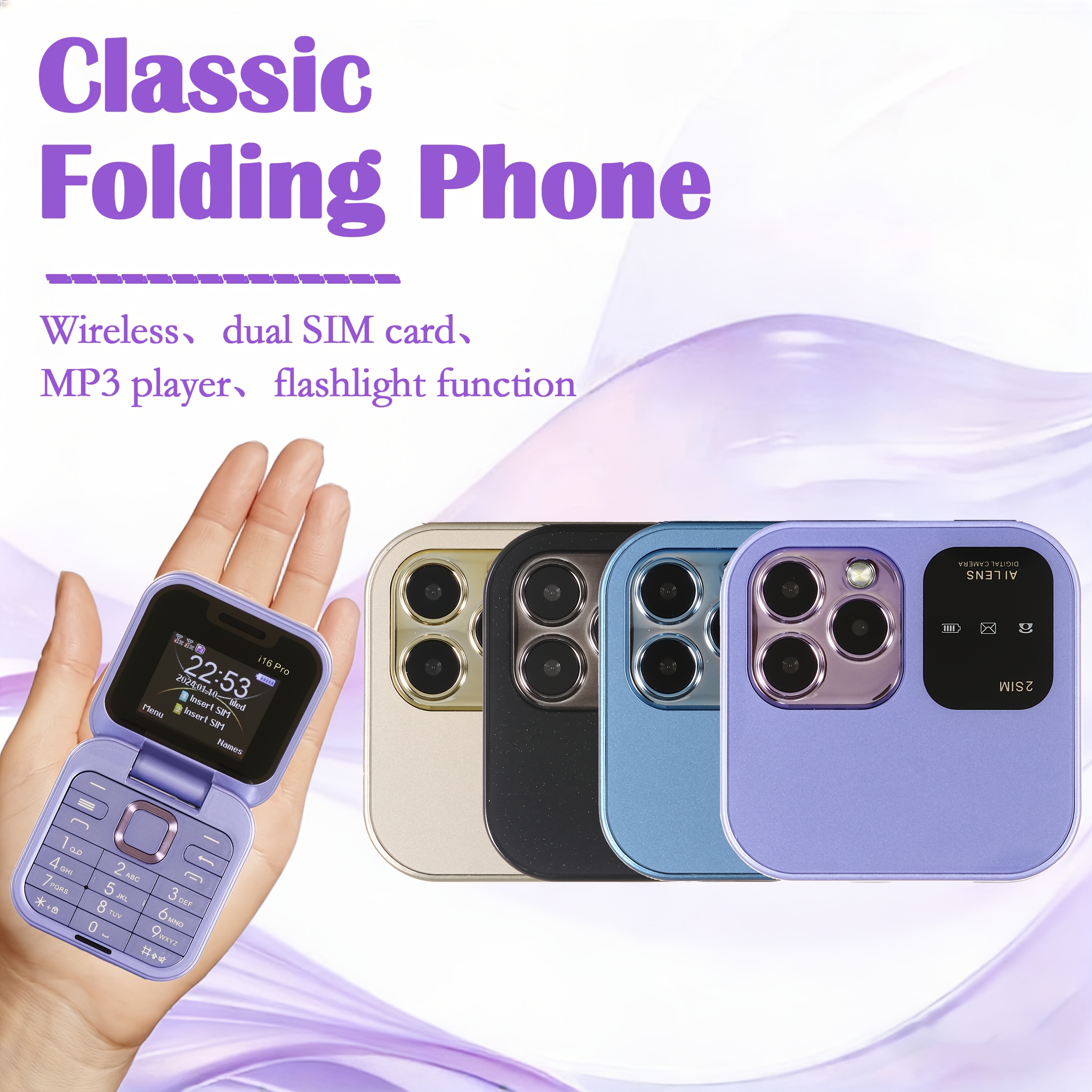 item picture a lightweight portable mini pocket phone that fits in   of your hand for     built in flashlight   to multiple     dual standby for easy switching between two numbers the 2g pure communication mode