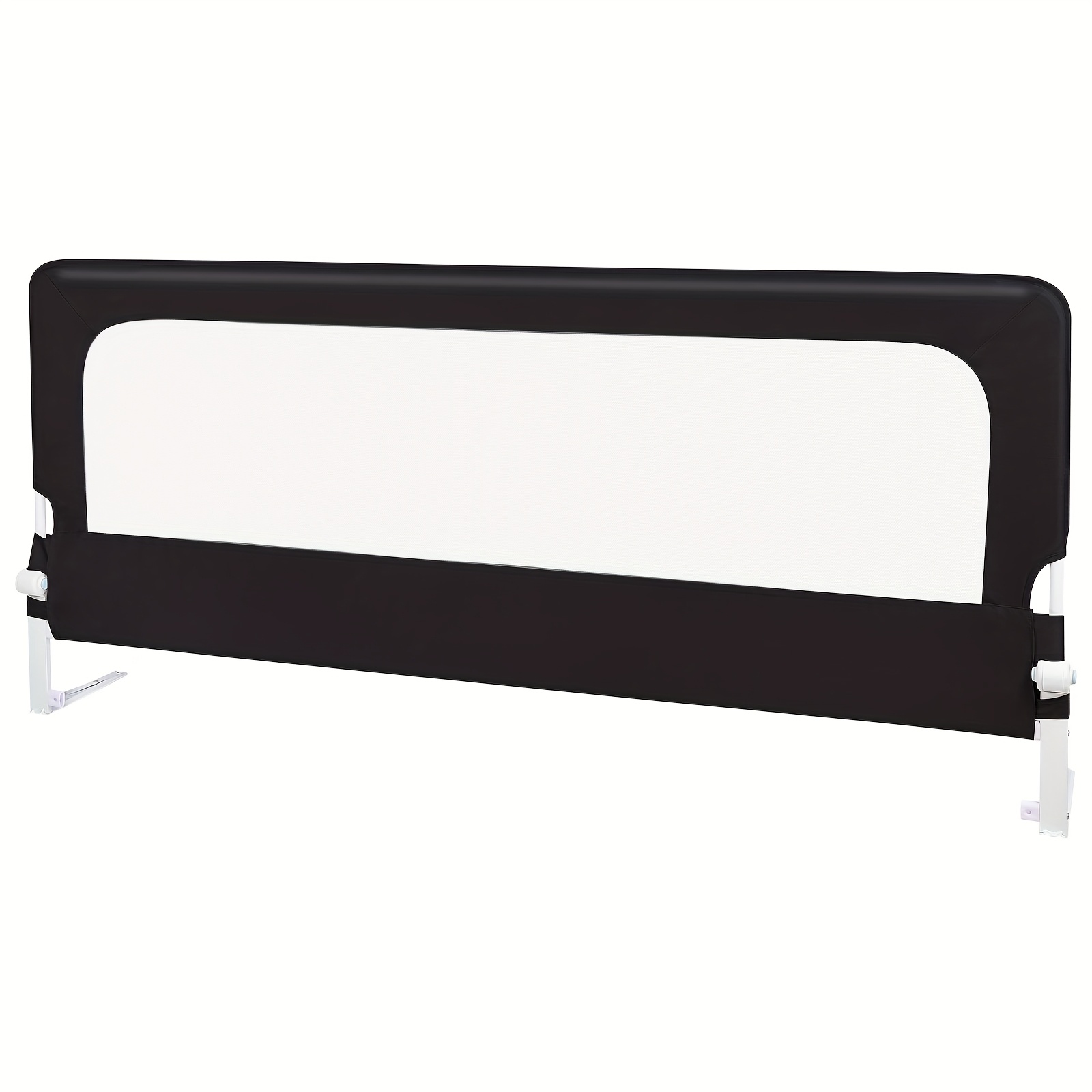 Image of Adjustable Bed Safety Rail For Elderly, Disabled And Maternity | 70-83cm Height Oxford Fabric With Non-slip Clamps, Fits 180cm Beds (hospital-grade Support And )