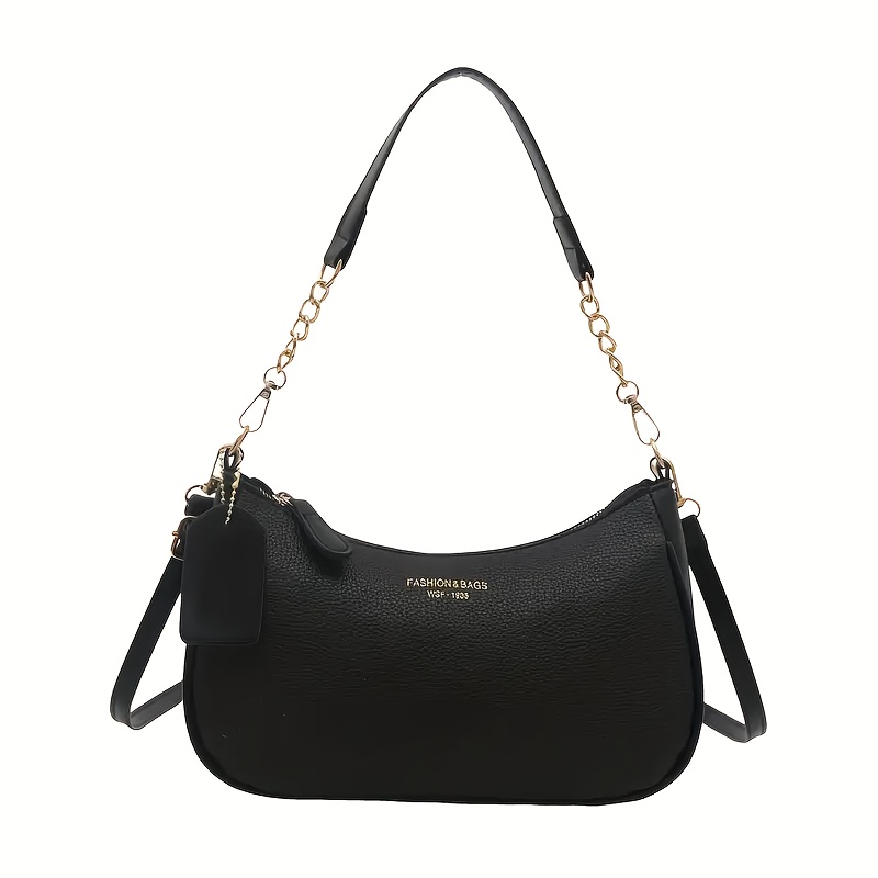Fashionable Solid Color Crossbody Bag For Women, 2025 New Style Single Shoulder Handbag, Textured Crossbody And Tote Bag