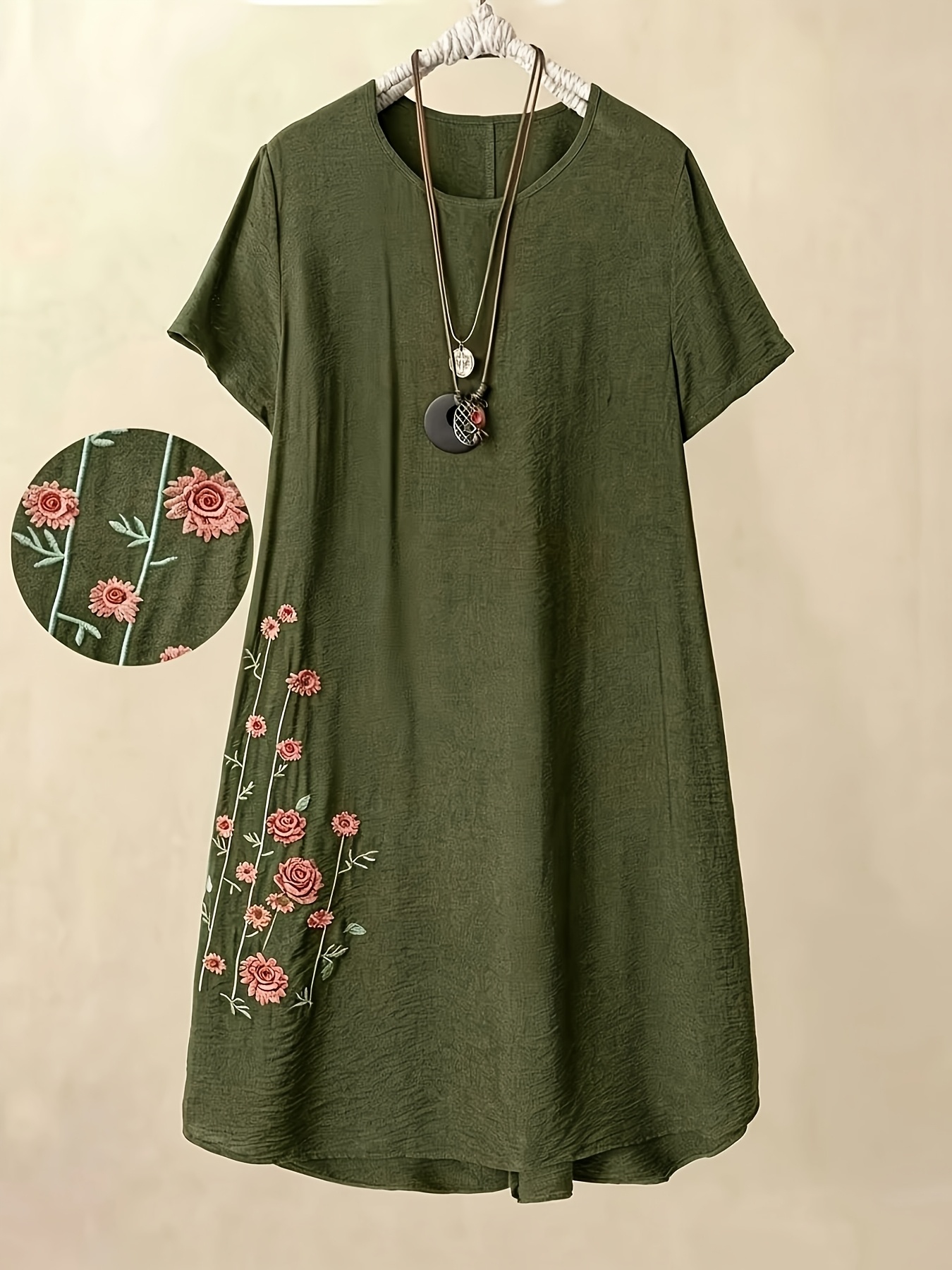 dresses for older women sold on Temu United States