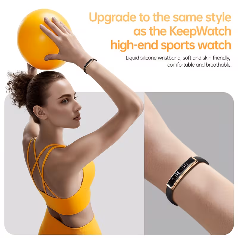 smart bracelet with multiple sports step count elegant stainless steel watch with to take a photo smartwatch lightweight and stylish compatible with cell phones valentines day gift for women Product details 4
