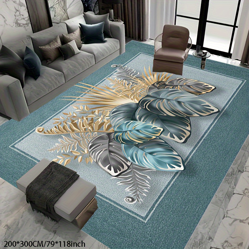 Living Room Bedroom Imitation Cashmere Area Rug European - Temu Canada
