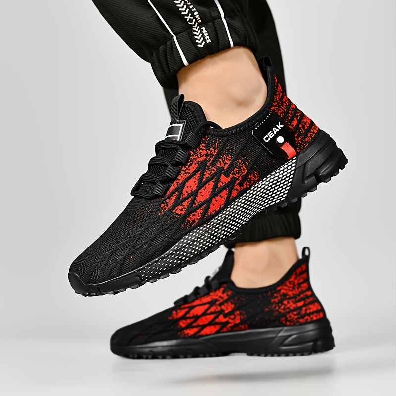 Men's Lightweight Breathable Sneakers for Walking & Training