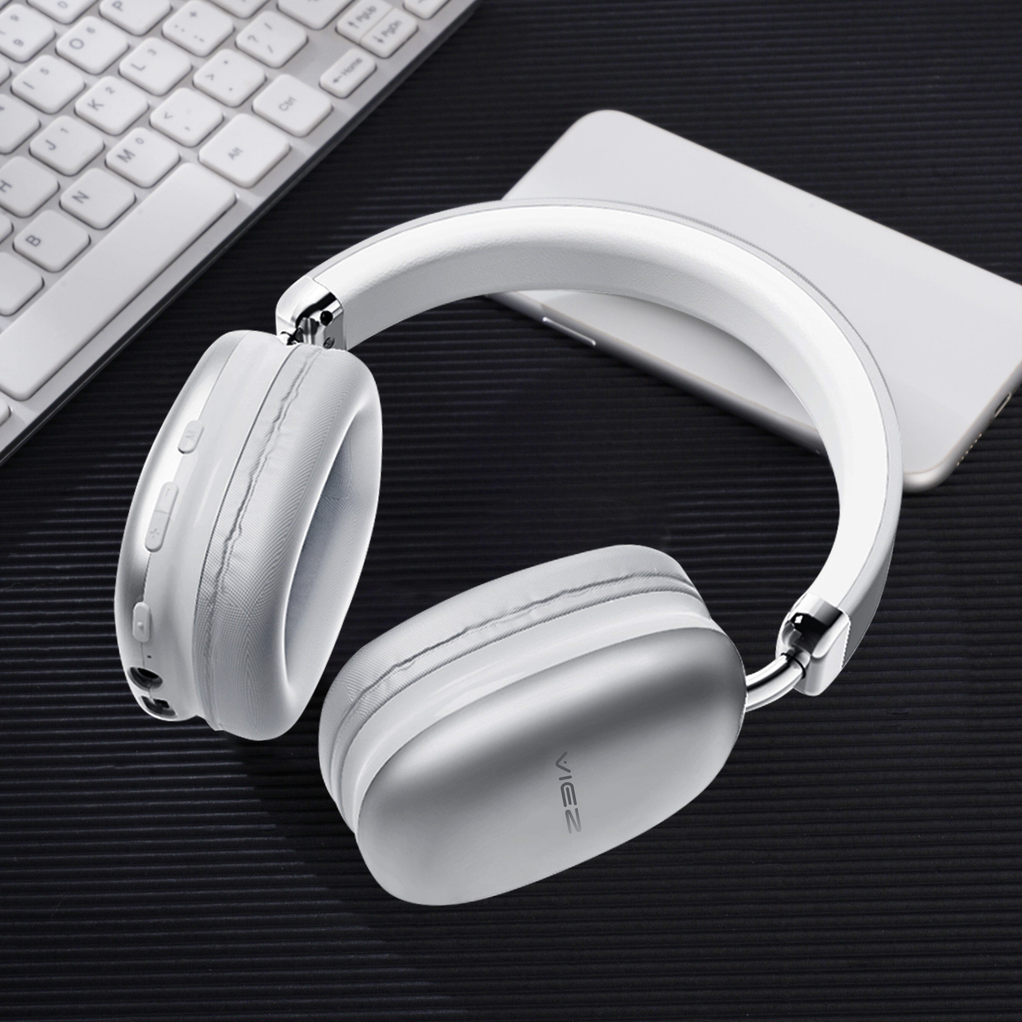 

Headphones Noise Cancelling Wireless, Wireless 5.3 Headphones, Rich Bass, Clear Speech, Semi-managed Headphones, 40 Hours Playback Time, Comfortable Fit