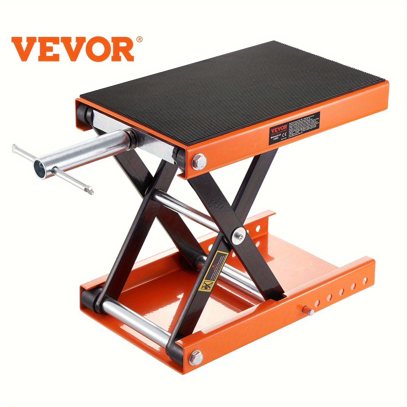 

Vevor , 1100 Lbs & Pin, 3.7"-13.8" Stand, Steel For Bikes, Bikes, Motorcycles