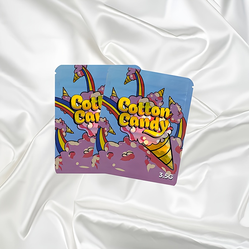 10/25/50 Bags of   Pattern Theme   Sealed Polyester Film Bags, Suitable for Parties. Gift Packaging, Reusable, Moisture-proof and Odor-proof, Storage Bags.
