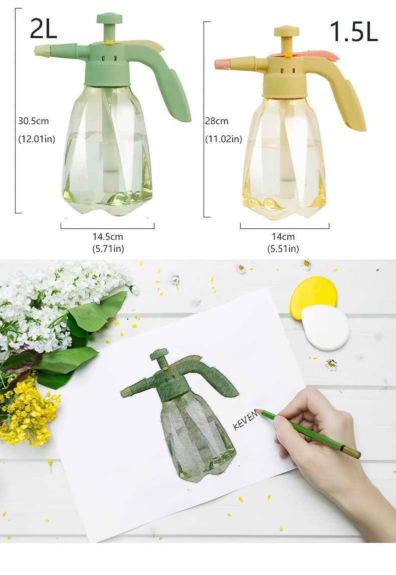 colorful fruit themed household watering spray bottle pressure operated for gardening hand pump sprayer for succulents Product details 7
