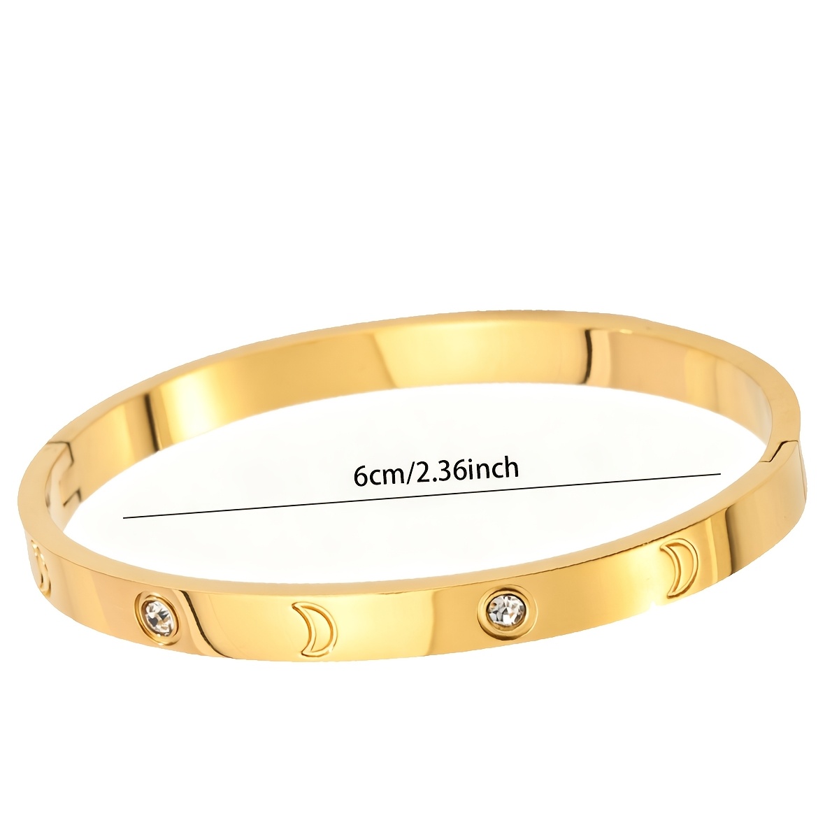 3pcs Soft Atmospheric Stackable Bangles, Gentle and Elegant