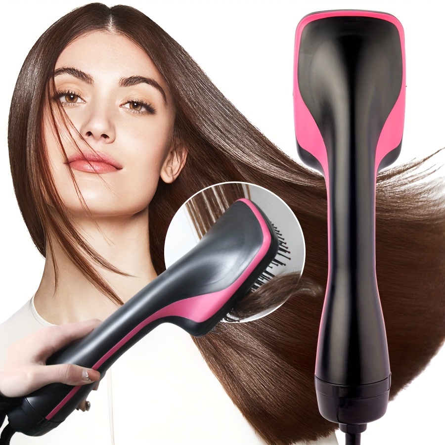 

Multi-functional Hot Air Comb 1 Step Hair Dryer & Volumizer Blower Hair Straightener Brush Holiday Gift Valentine's Day Gift