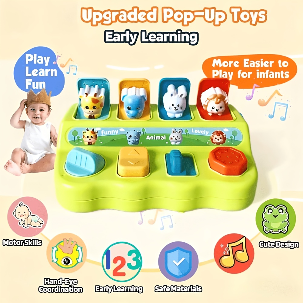 Cute Interactive Animals Hide and Seek Toy