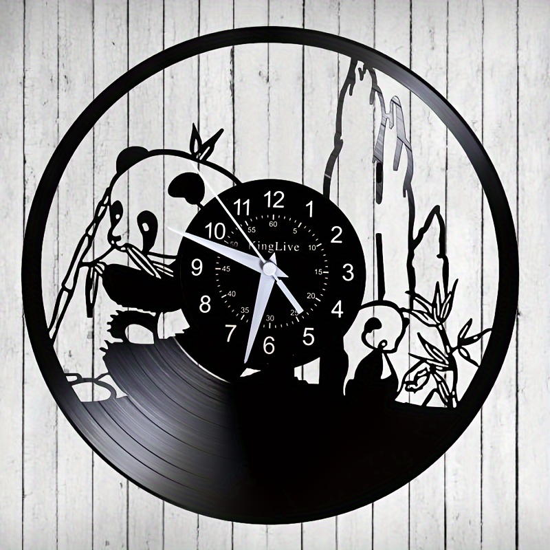Reloj De Pared Creativo Moderno De Dibujos Animados Reloj De Acrílico  National Treasure Panda Lindo Reloj De Pared Minimalista Para El Hogar  Decoración De La Habitación De Los Niños : : Hogar