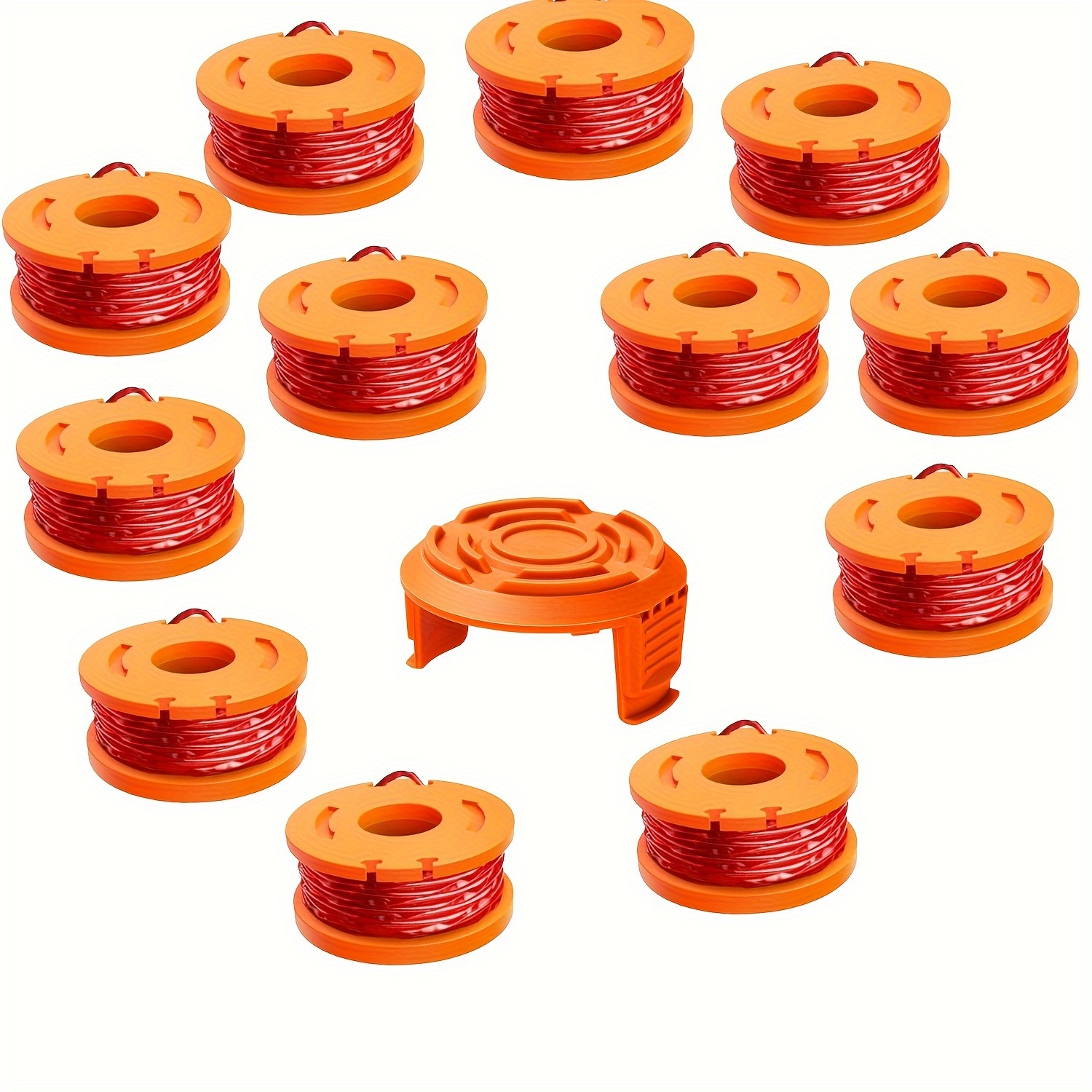 15pcs Worx WA0010 Replacement Grass Trimmer Line Spool Edger Line Spool 10ft 3m