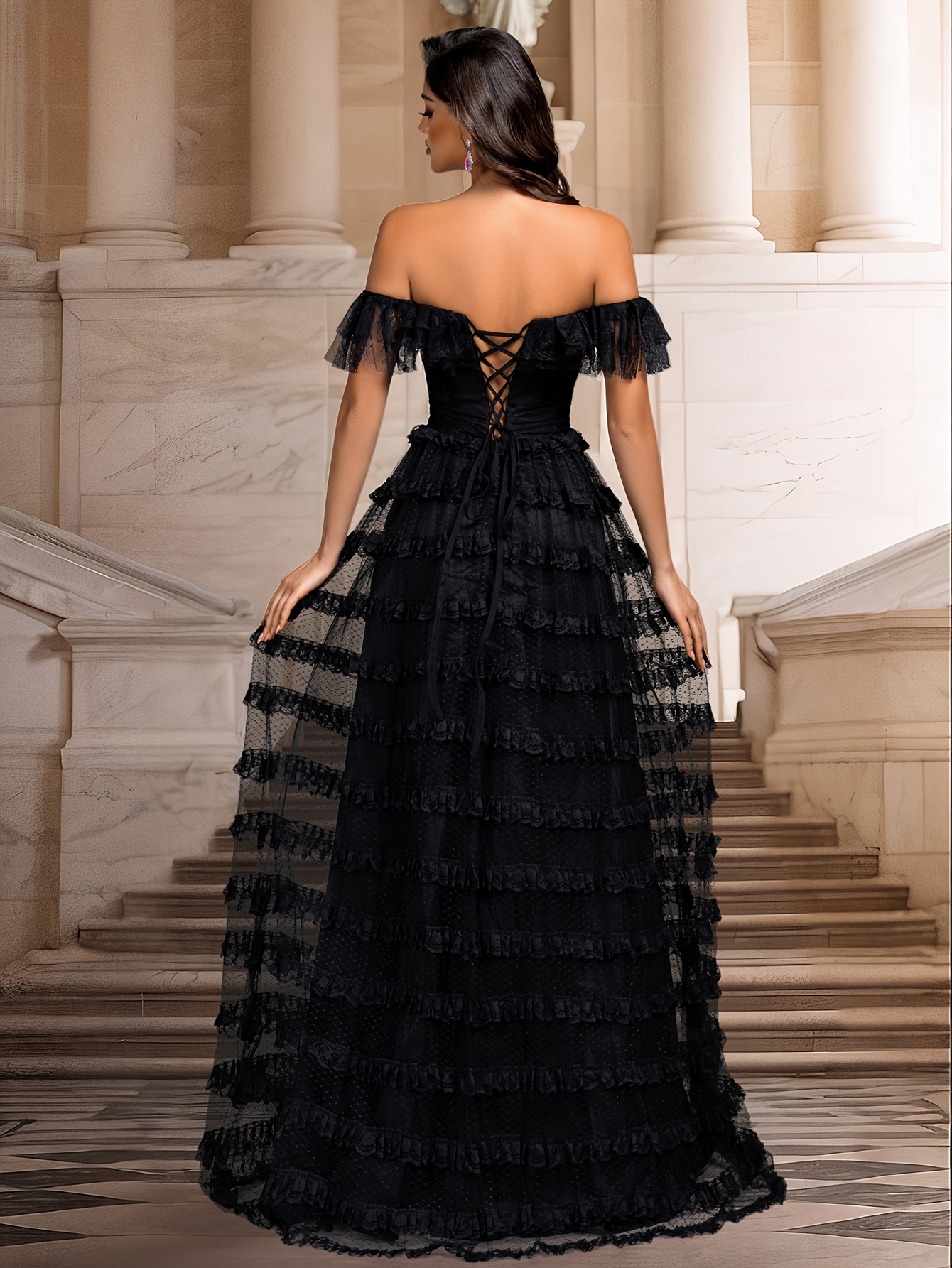 off shoulder one piece dress shoulder one piece dress elegant party womens gown