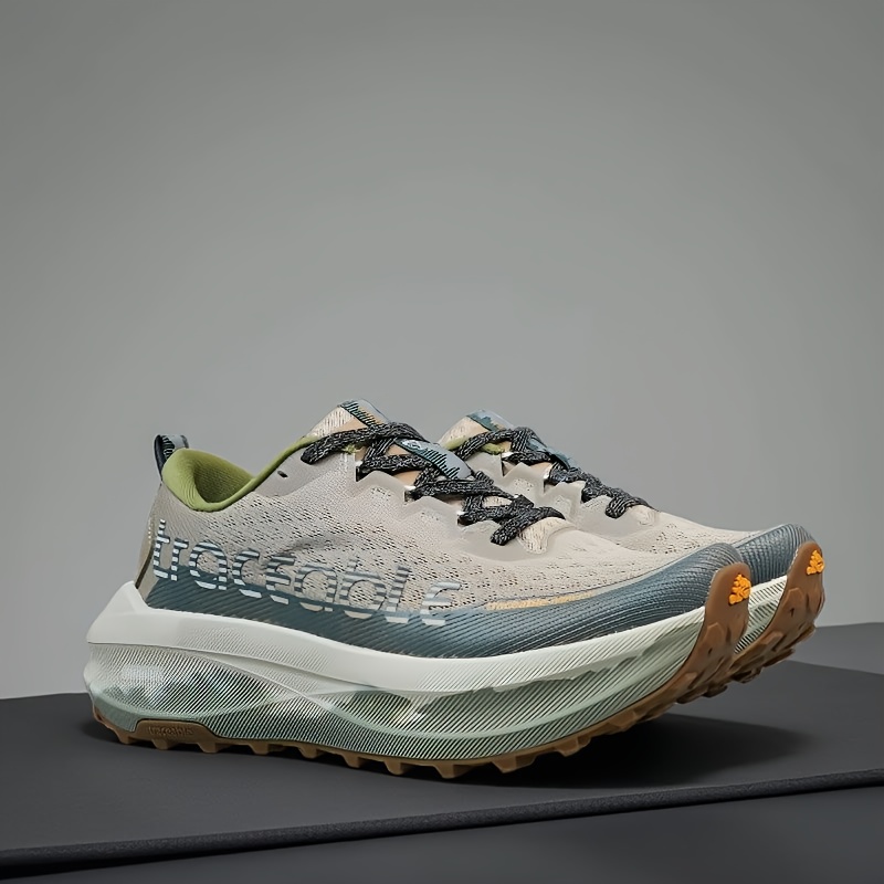 Sneakers, Men's Outdoor Shoes, Lightweight and Comfortable Trail Running Shoes, Anti-Slip Shock-Absorbing Casual Shoes, Fashionable Sports Running Shoes for Men