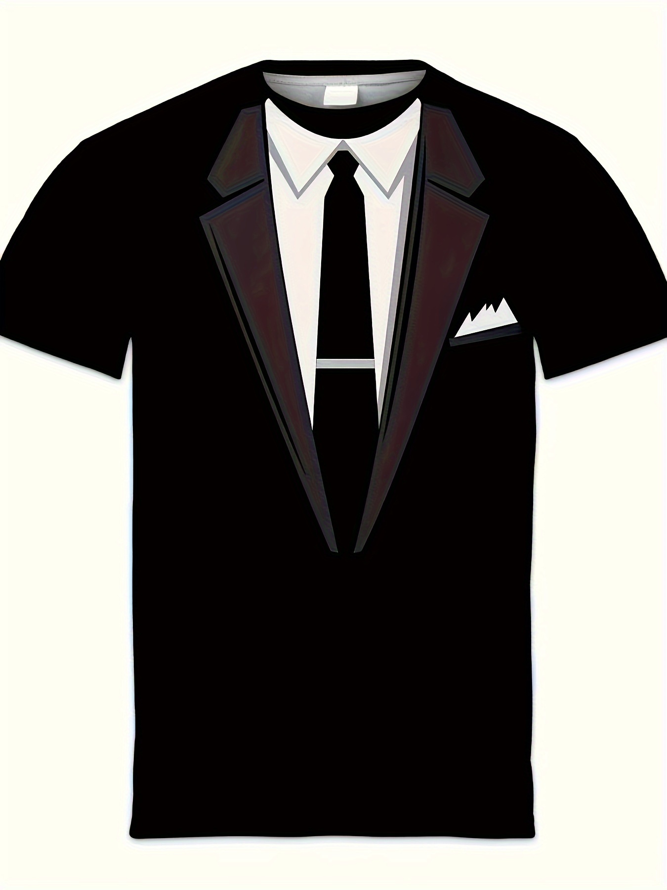 fake black tie