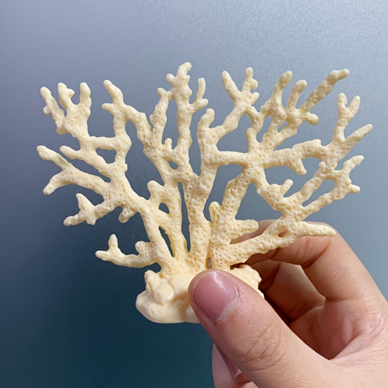 2 multicolored     for marine themed decor   for   room decoration three color coral ornaments for aquarium scenery aquarium landscaping mini landscape decorations aquarium ornaments