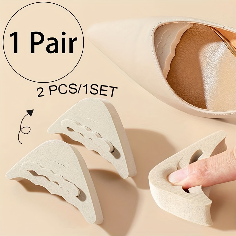 

Eva Foam Shoe Filler Inserts – 1 Pair Double Footwear Toe Cushions – Adjustable Comfort Insoles For Improved Shoe Fit And Comfort – Unisex, Flexible Fit Shoe Insert Pads