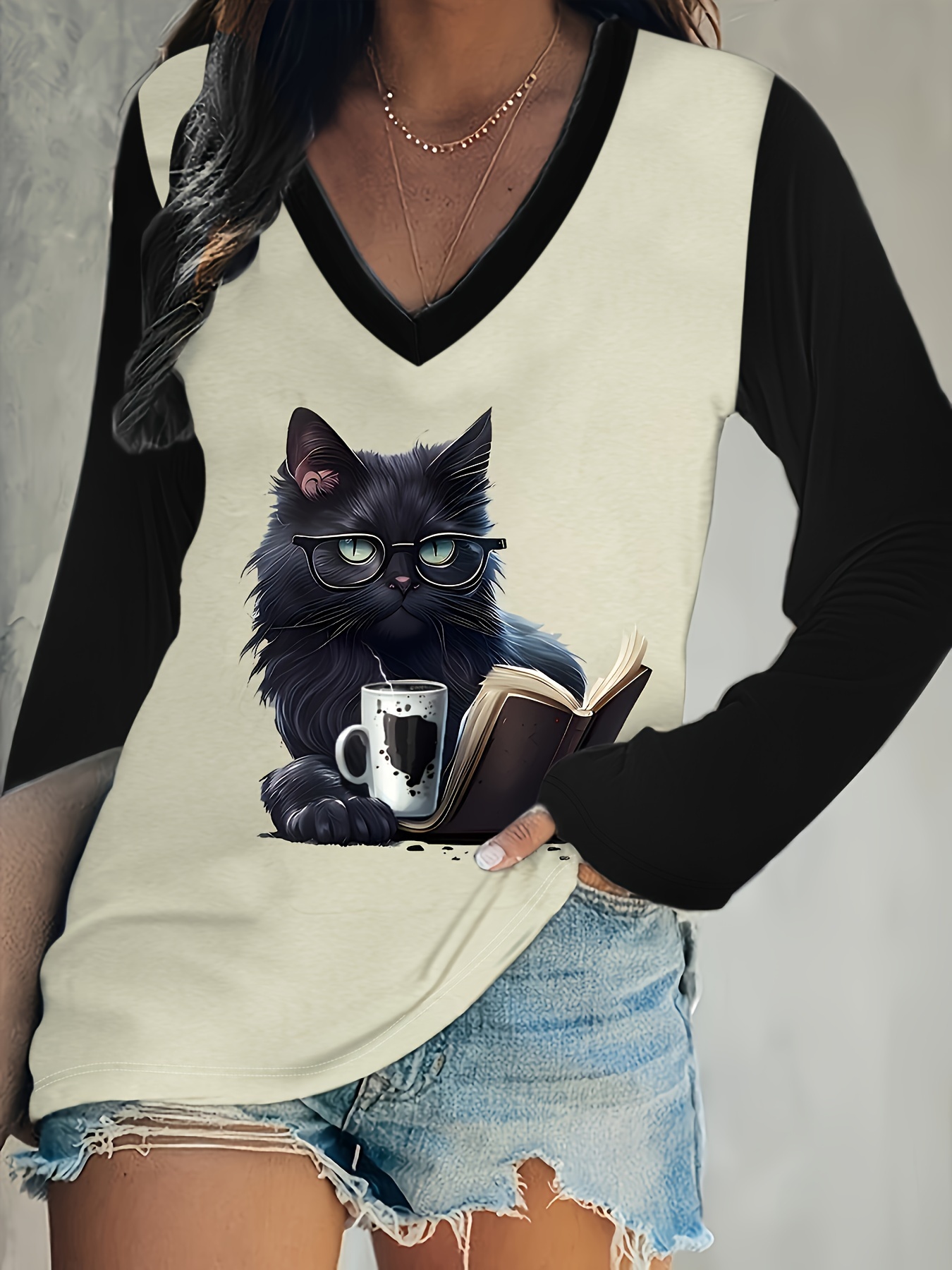 猫tシャツ - Temu Japan