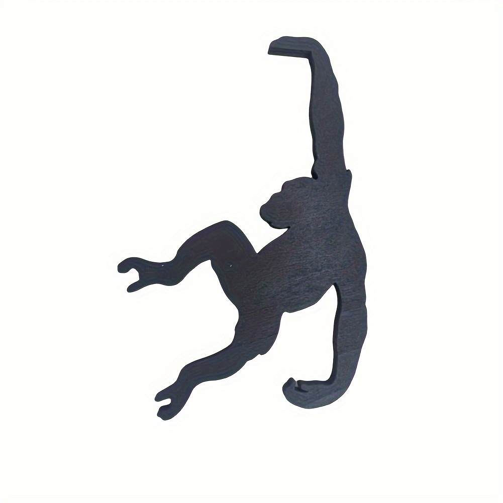 Creative Hook, Chimpanzee Home Wall Decoration, Suitable For Room Kitchen Plastic Bag Cup Storage Hook 1pc, Utility Hooks