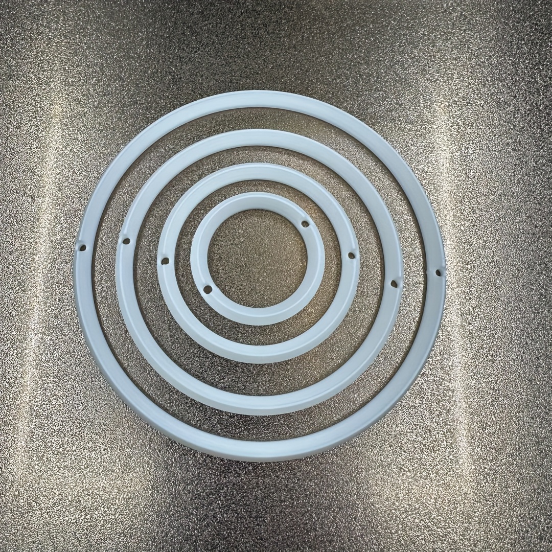 Set De 4 Anneaux D'Entraînement Fléchettes - Cercles De Cible Progressifs Pour Améliorer Précision Et Visée, Accessoire Débutant Confirmé Pour Pratique Intérieur Extérieur