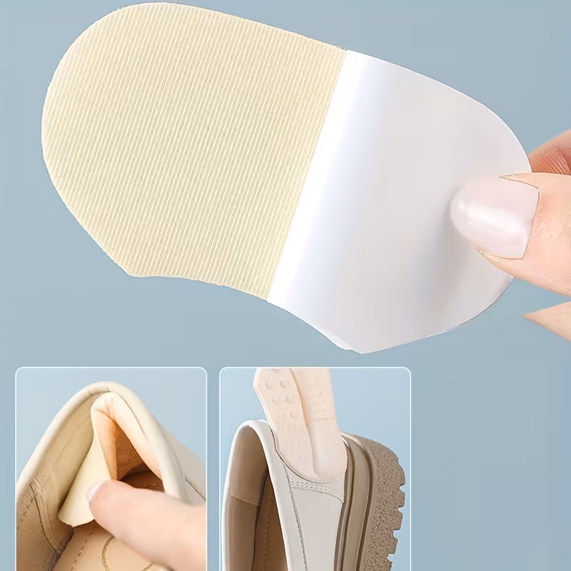 8pcs self heel pads shoe size reducers anti slip and anti abrasion heel inserts Product details 2