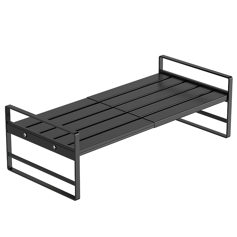 TEMU Various Kitchen Storage Racks And Shelves Made Of Heat-resistant Carbon Steel, Suitable For Microwave, Toasters, And Refrigerators. Easy To