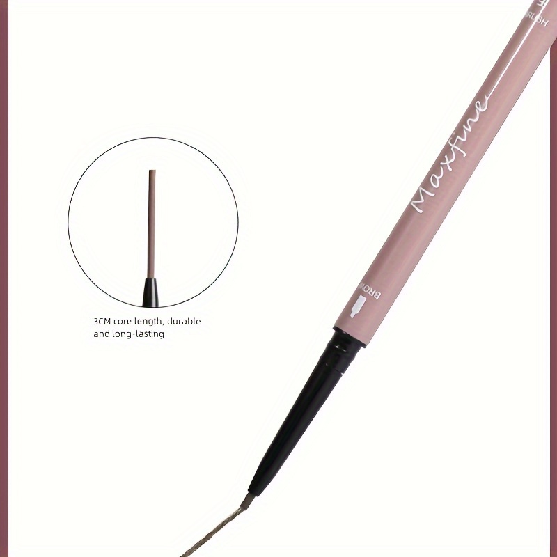 dubbeländad ögonbrynspenna vattentät svettbeständig - Temu Sweden