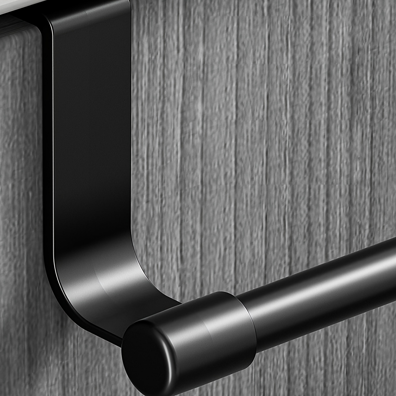 Kitchen Cabinet Towel Rack, Wall Mounted Dishcloth Storage
