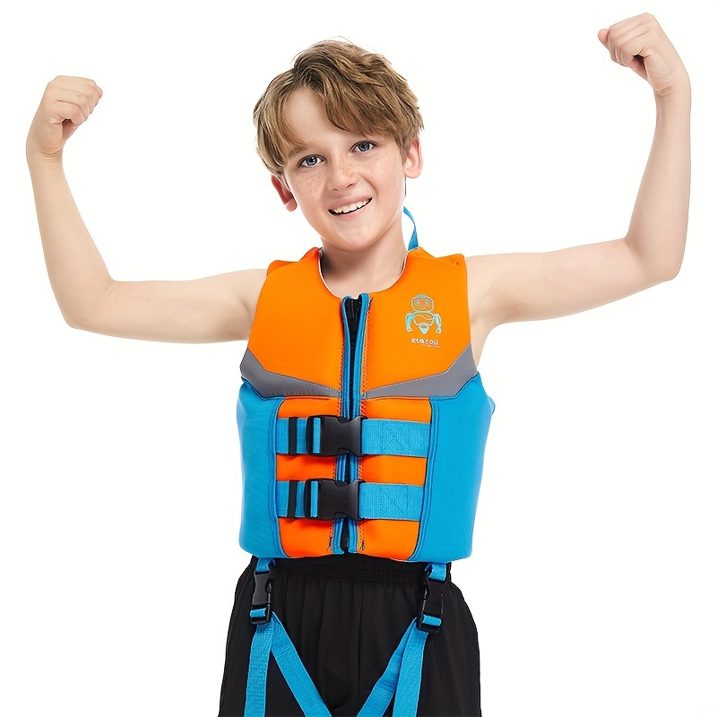 Kids Swim Vest Life Jacket Boys Girls Float Buoyancy - Temu Canada