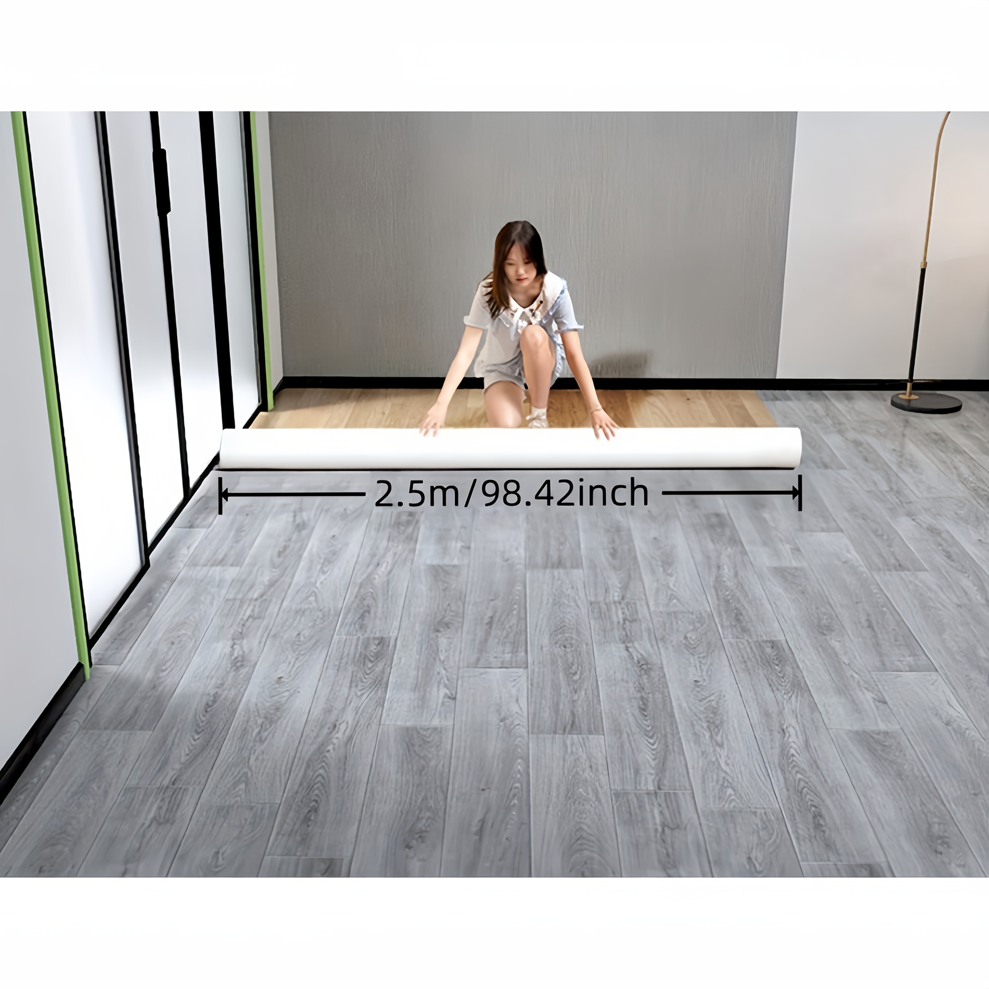 floor decorative leather plastic flooring household flooring decorative flooring floor decorative stickers