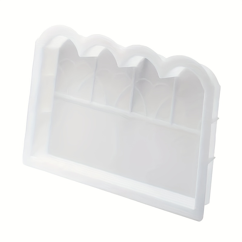 E-shop 72-Stunden-Aushärtungs-Betongussform, 30x5cm Zaunpfostenkappe für Terrasse & Garten, werkzeugloses Entformen, langlebiges Design