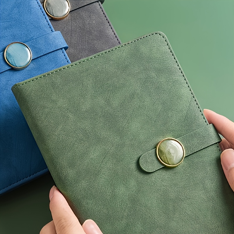 Custom A5 Faux Leather Password Notebook Gift Set