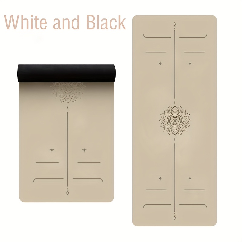 Tpe Yoga Mat For And Shock-absorbing Fitness Mat