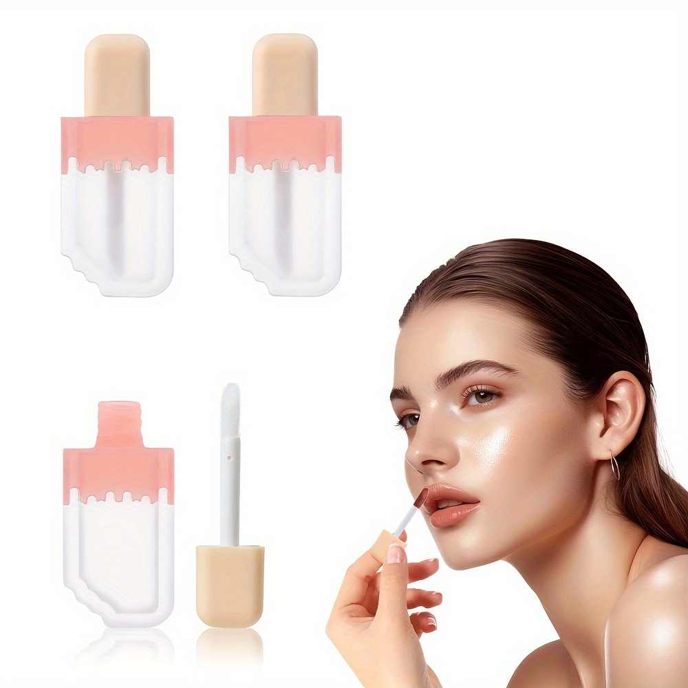 Leere Lippenbalsam Tuben DIY – Drehbarer Boden, 7,5 X 2 Cm, PP-Material, Für Selbstgemachte Lippenpflege & Kosmetik