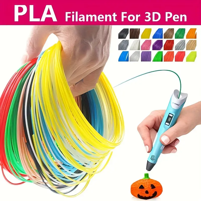 special consumables for 3d printing pens printing pen filament diameter 1 75mm 10 colors 50 meters non repeating colors bright colors safe non irritating odor non clogging smooth details 0