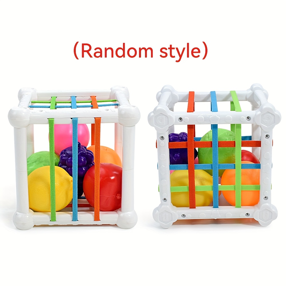 7pcs baby educational cube matching stacking toys colorful Temu