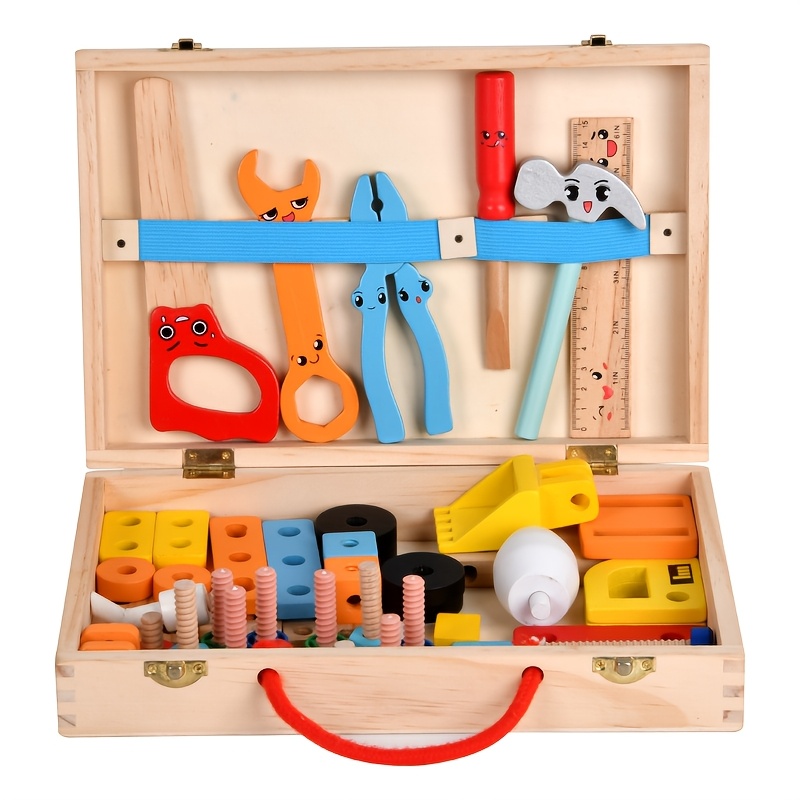 Madera Nip Juguetes Didacticos Piezas Construcción Arco Iris