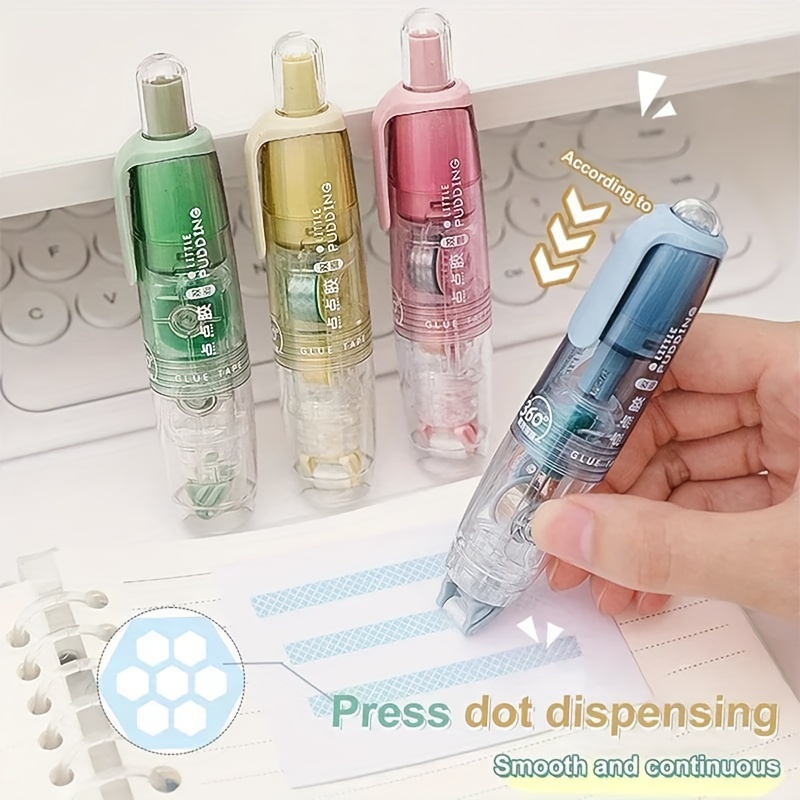 

2pcs - Erasable Dot Pens Replaceable Cores - Double-sided For Scrapbooking & Paper Crafts, , 6mm