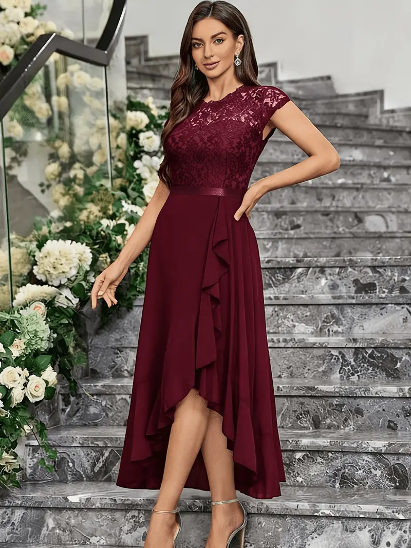 Latest European and American Women's Bridesmaid Dress, Party Gown * Modest, Elegant * and * Wedding Guest Attire Latest European and American Women's Bridesmaid Dress, Party Gown * Modest, Elegant * and * Wedding Guest Attire