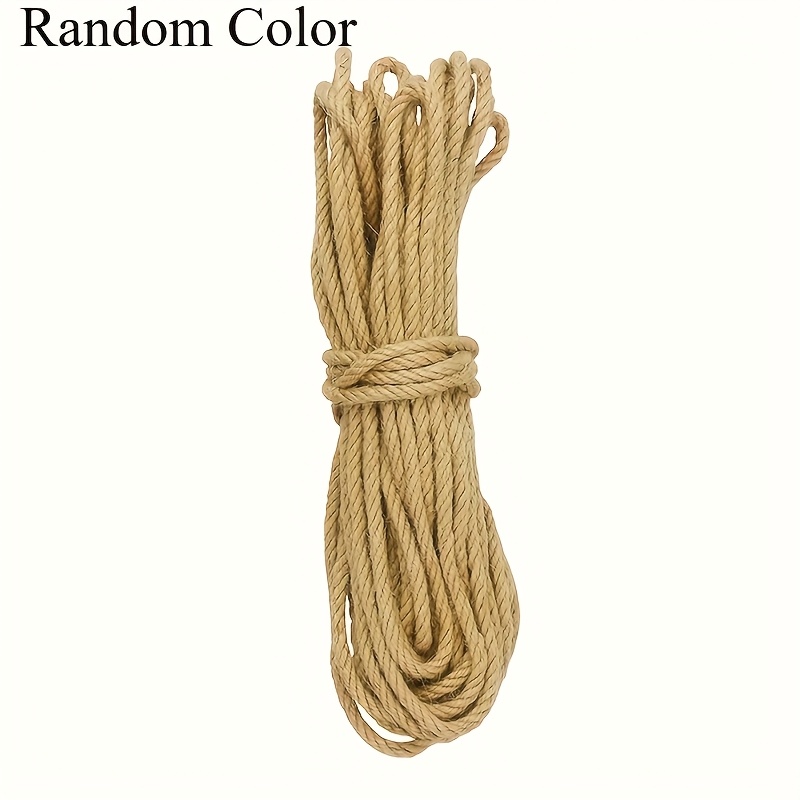 E-shop 10M Natur Jute Seil für Katzenkratzbaum - , Langlebig & Fesselndes Kratzbrett für Katzen, Ideal zum Schutz von Möbeln & für Outdoor-Spaß,