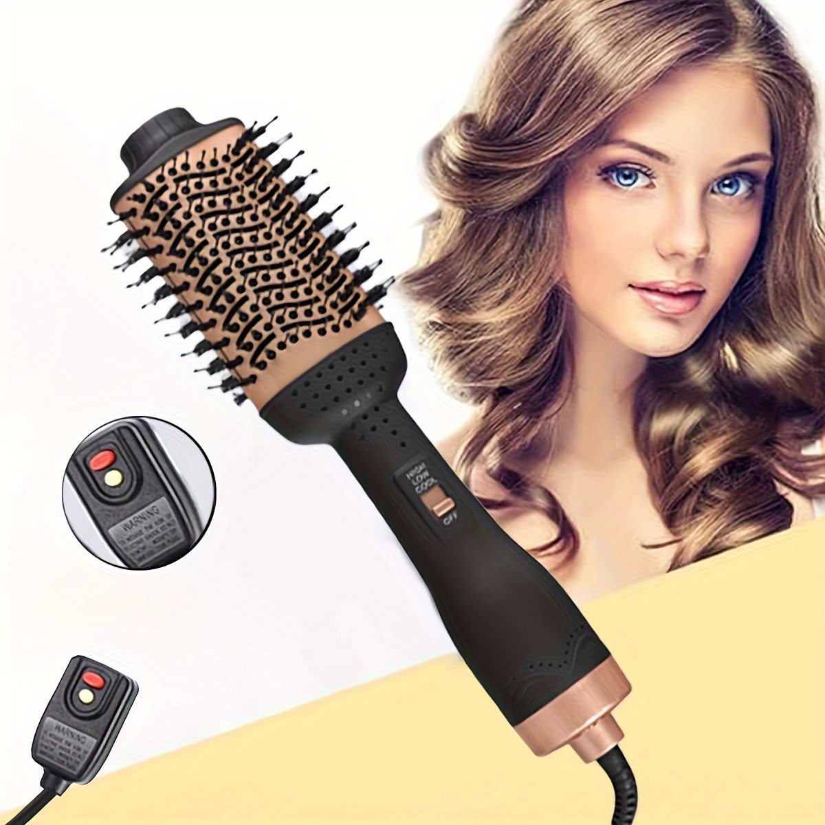 5 in 1 Smooth Brush, Dry, Moisturize, Shaper and Anti-Frizz – Ala Presentes