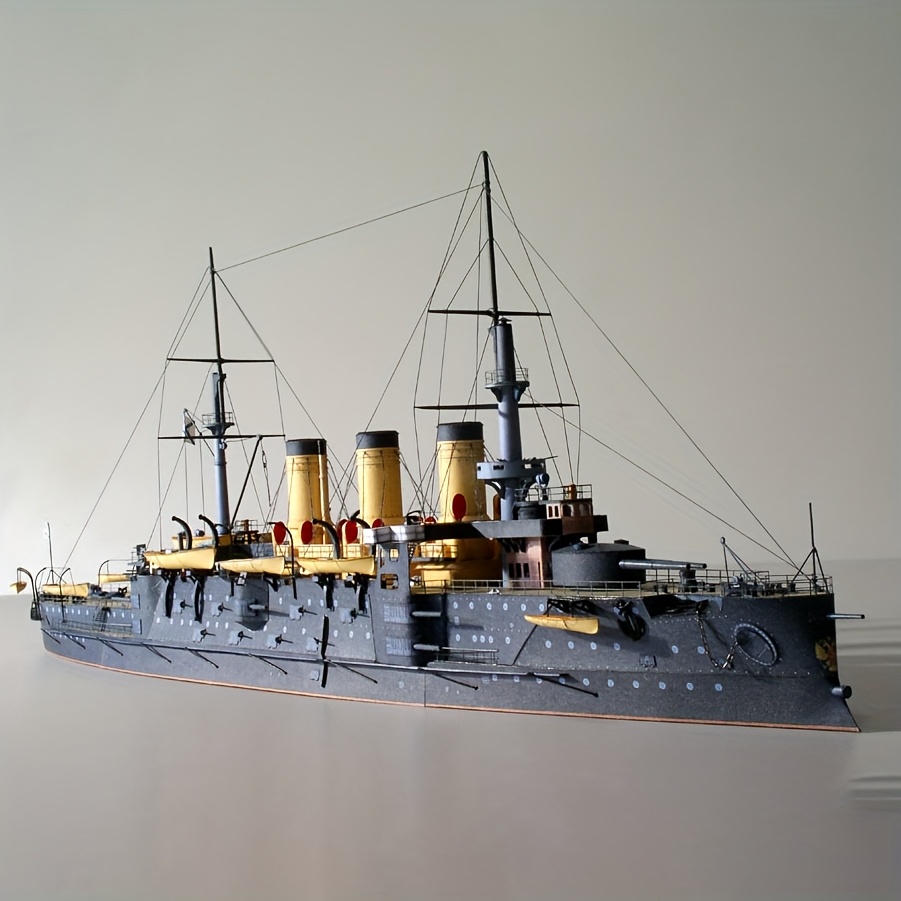 

1: 250 Paper Ship Model Diy Navy Oslabya Paper Model Papercraft Gift