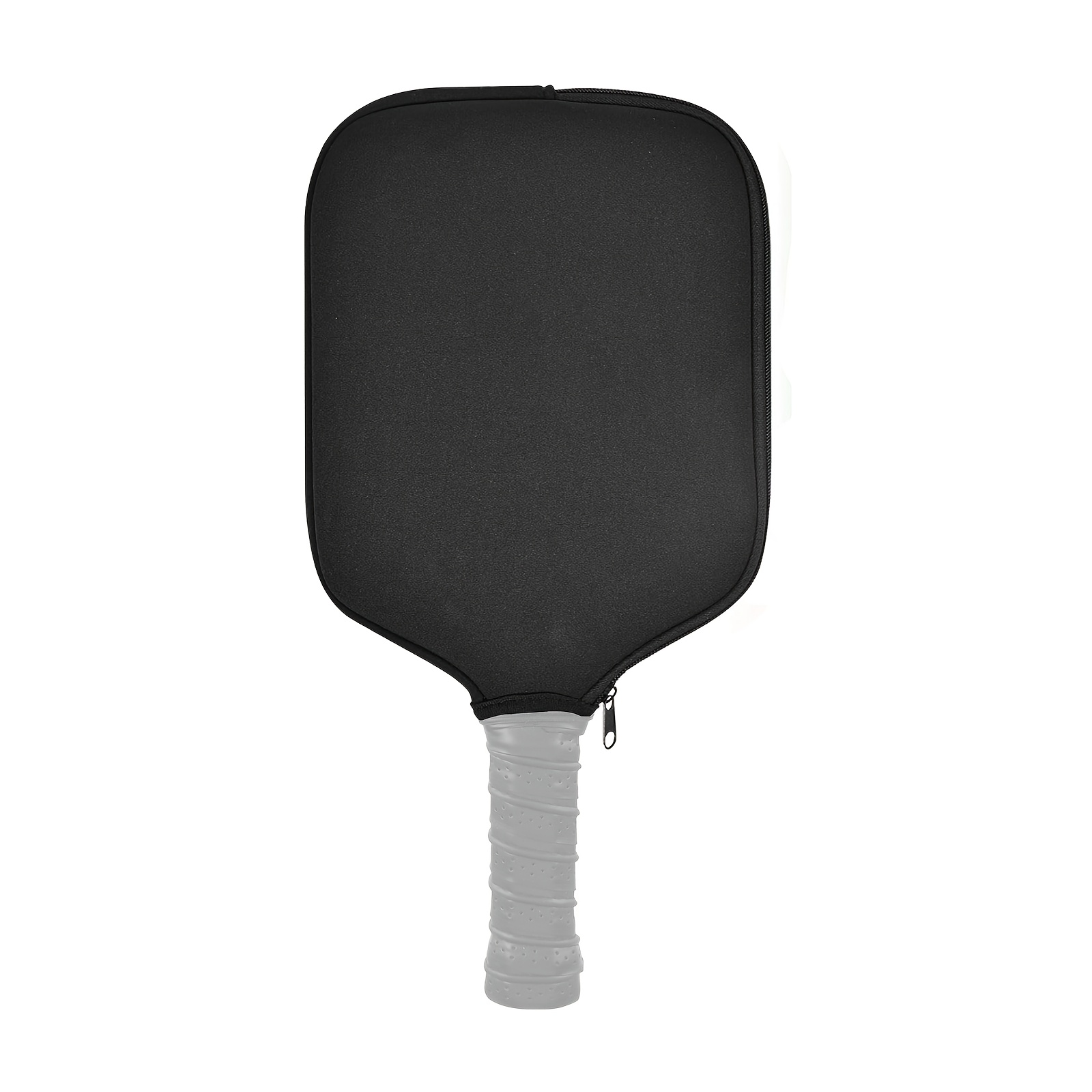 TEMU Universal-sized Covers For Pickleball Paddles Measuring 8.6 X 12.2 Inches, Featuring A Zippered Racket Sleeve Made Of Durable Neoprene, Suitable