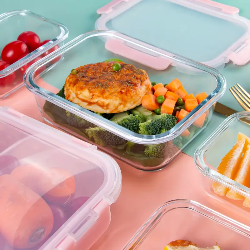24pcs set glass meal prep containers with removable silicone seals and bpa-free lids, , dishwasher/freezer safe, ideal for and food storage Product details 8
