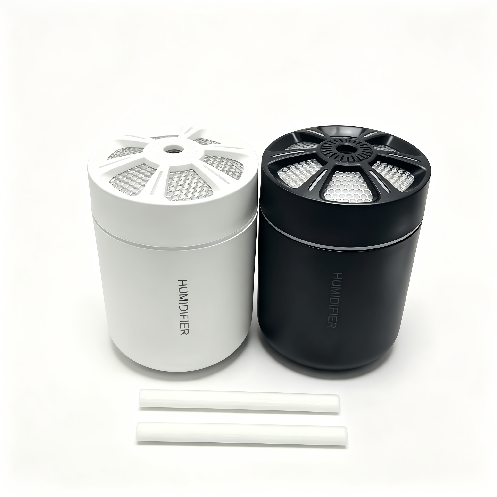 TEMU Ensemble 2 pièces avec 2 bâtonnets d'humidification USB pour voiture et bureau, mini diffuseur d' silencieux, applicable multi-scènes , et la