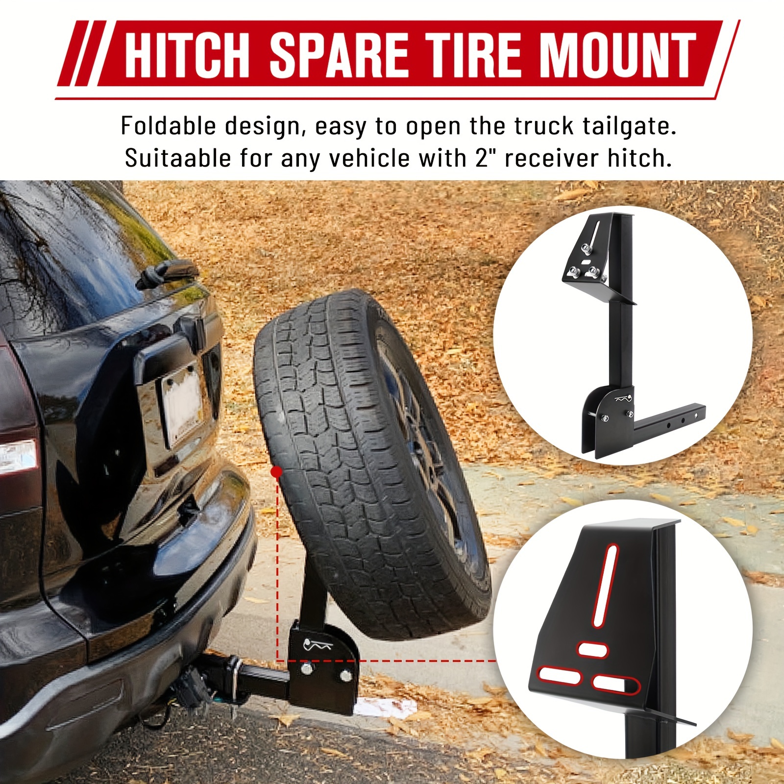 Ultraswing Hitch Trailer Hitch Swing Out Tire Carrier Westcott