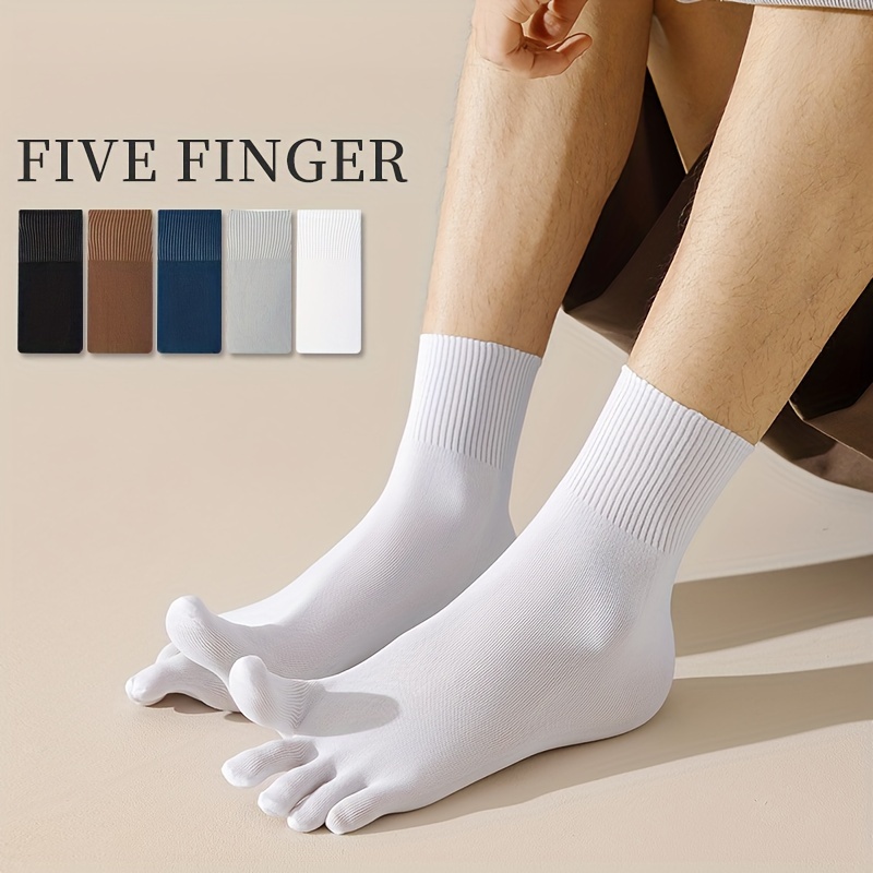 Women's Non slip Five Finger Yoga Socks Sweat Absorbing - Temu