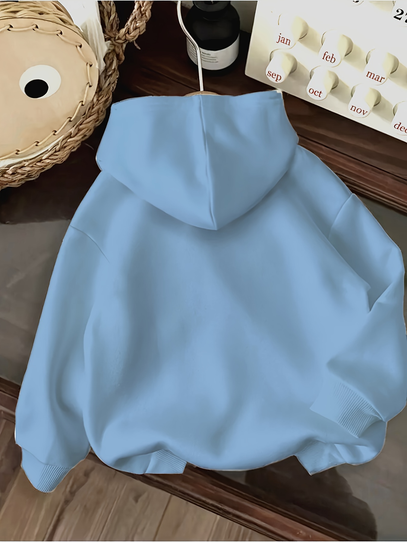 sweat à capuche décontracté pour femmes avec impression de lettres enjoy  ,   et capuche à cordon - pull à manches longues confortable pour lautomne/hiver, sweat décontracté | sweat décontracté | sweat à capuche confortable Détails du produit 26