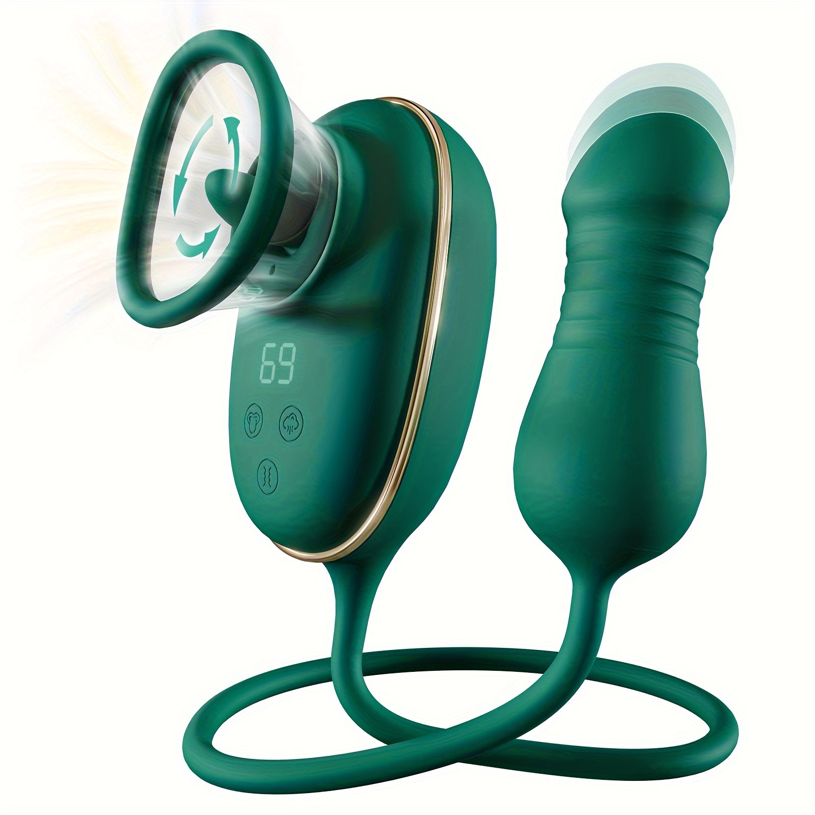 2024 New Upgraded Sex Toys - This thrusting vibrator configured with the 2024 newly developed super motor, the tongue toy for women combines 3 functio_voghion.com