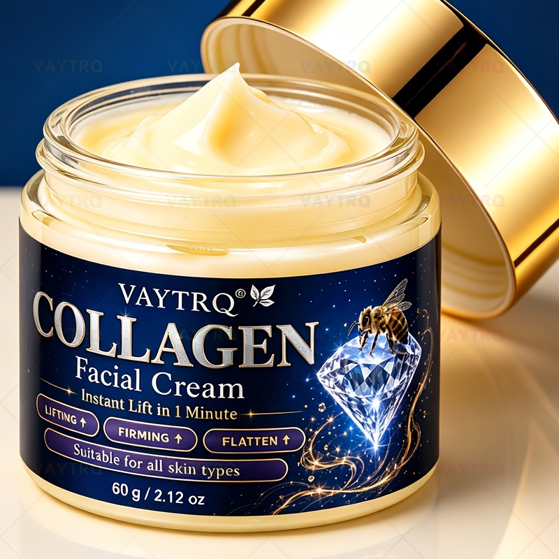 Image of This Powerful 1-minute Instant Firming And Lifting Cream With Retinol And Collagen. Moisturizes, Leaving Skin Looking With Noticeable Results. The Of , Wrinkles, Feet, Smile Lines, Lines, Etc